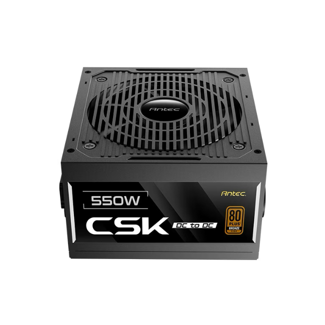 Antec CSK550DC | 80+ Bronze | 550W | ATX | Zwart