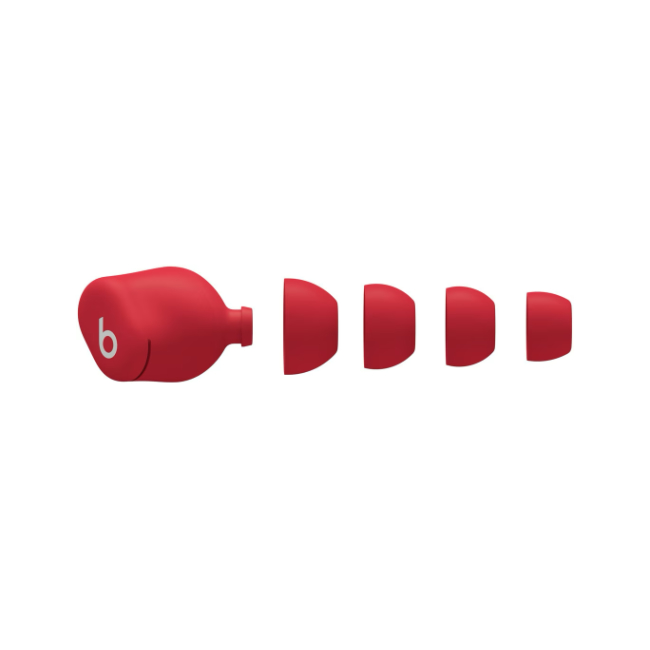 Beats Solo Buds | In-Ear | Bluetooth | USB-C | Transparent Red - Afbeelding 4