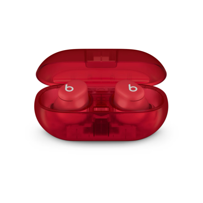 Beats Solo Buds | In-Ear | Bluetooth | USB-C | Transparent Red - Afbeelding 2