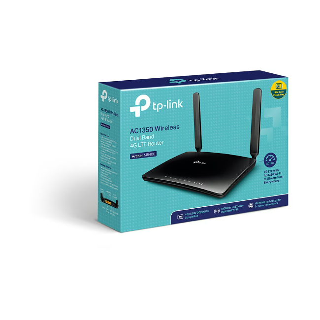 TP-Link Archer MR400 | Dual-Band | Simkaart | Wi-Fi 5 - Afbeelding 3