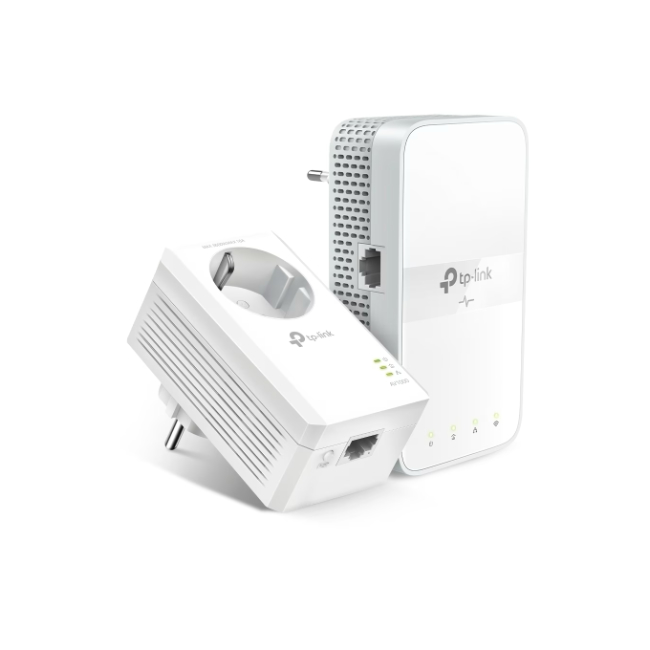 TP-Link TL-WPA7617 Powerline Wi-Fi Kit | AV1000 | Gigabit | Passthrough