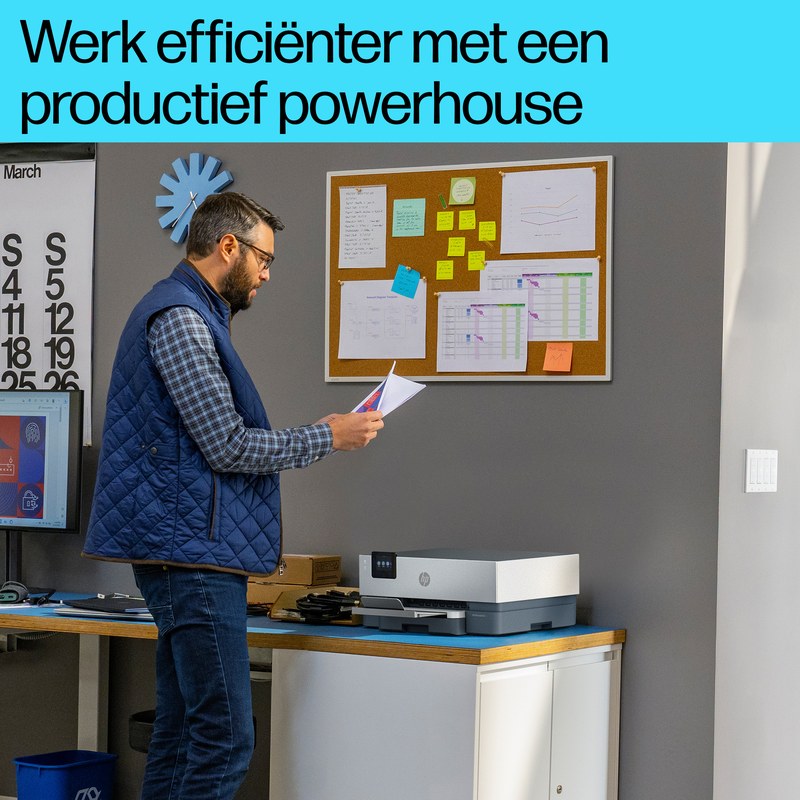 HP | OfficeJet Pro 9110b | Inkjet Printer | A4 | Wi-Fi | Wit - Afbeelding 8
