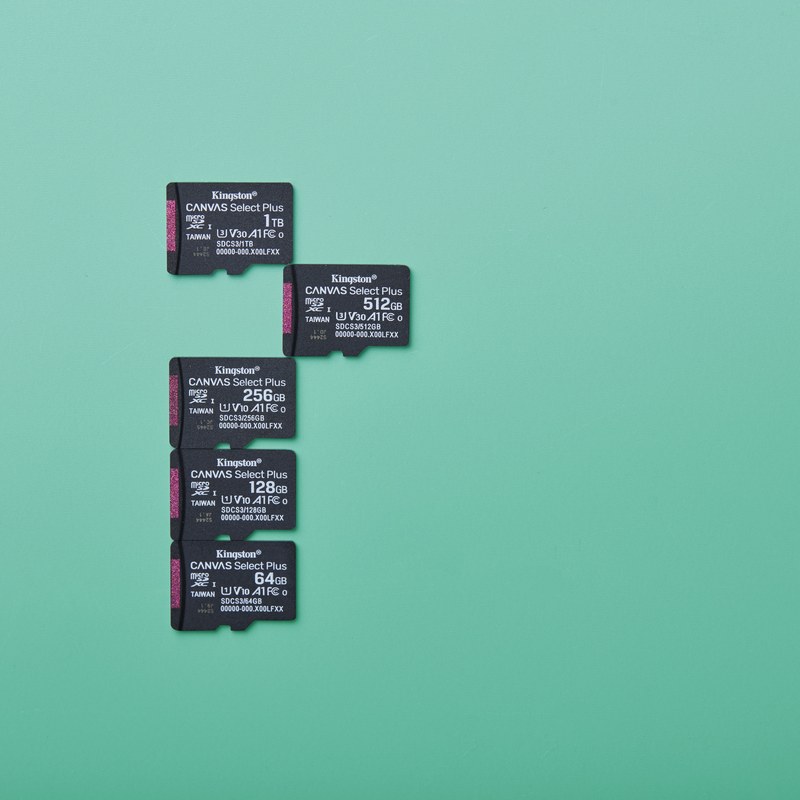 Kingston | 128GB microSDXC Canvas Select Plus Gen3 150MB/s A1 kaart + adapter - Afbeelding 8