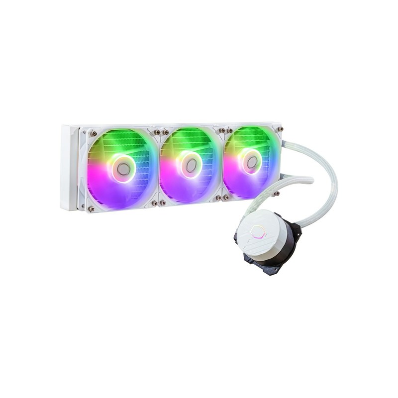 Cooler Master MasterLiquid 360L Core White | ARGB | CPUWaterkoeling | Wit - Afbeelding 2
