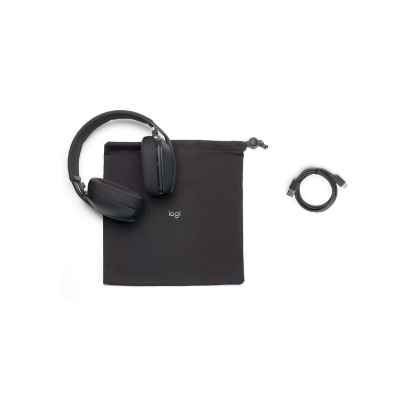 Logitech Zone Vibe 100 Grafiet | Over-Ear | Bluetooth | Noise-canceling microfoon | Grafiet - Afbeelding 5