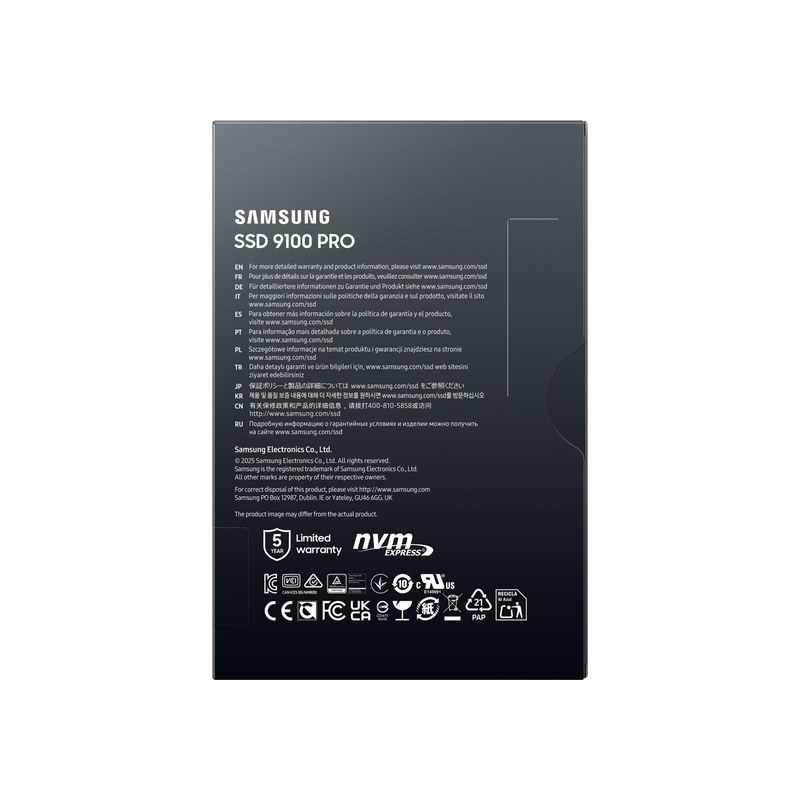 Samsung | 9100 PRO | 2TB M.2 NVMe | Lezen 14.700MB/s | Schrijven 13.400MB/s - Afbeelding 7
