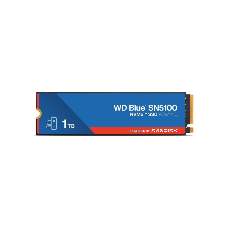 Sandisk WD Blue Sn5100 | 1TB M.2 NVMe | 7.100MB/s Lezen | 6.700MB/s Schrijven